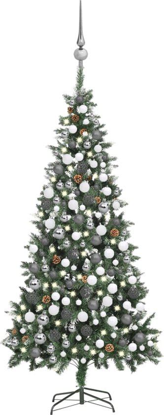 Prolenta Premium Kunstkerstboom Met Led S Kerstballen En