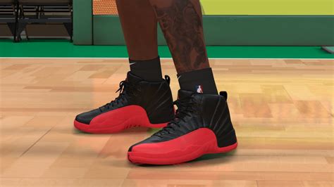 NBA 2K24 Next Gen Shoe Creator Air Jordan 12 Flu Game YouTube