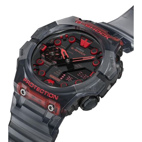 Montre Homme Casio G Shock Ga B001g 1aer Bracelet Résine Noir Sur