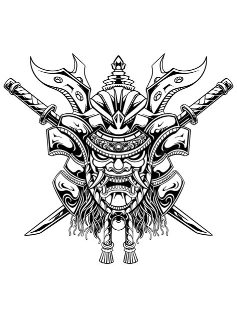 Japanese Samurai Tattoo Art