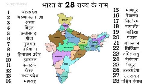 भारत में कितने राज्य हैं भारत में कुल कितने राज्य हैं 2024 Eachhow