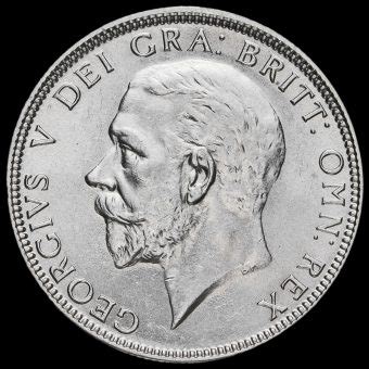 George V Silver Florin Scarce G Ef