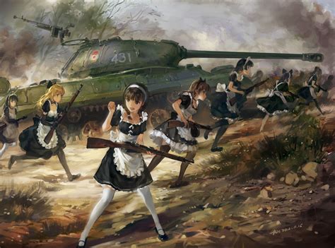 Anime Tanks Wallpapers - Wallpaper Cave