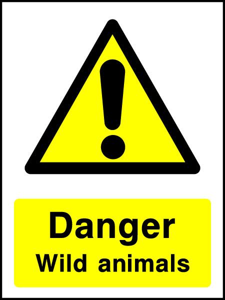 Wild Animals Sign Hfe Signs And Banners