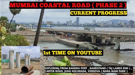 Mumbai Coastal Road Phase Project Latest Update Versova Bandra