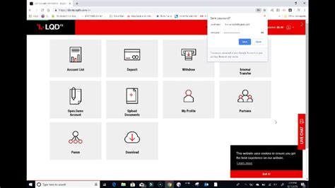 How To Open A DEMO Account With LQDFX YouTube