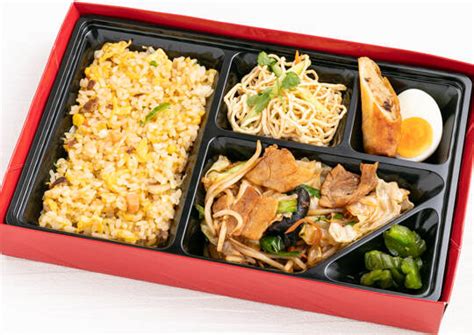 肉野菜炒め弁当 700円｜中華割烹膳 無限鴨 くるめし弁当