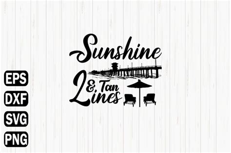 Sunshine And Tan Lines Graphic By Feeling Store · Creative Fabrica