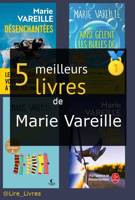 Les Meilleurs Livres De Marie Vareille Comparatif