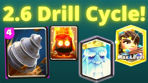 Best Goblin Drill Cycle Deck In Clash Royale Princess Goblin Drill Deck From Top Ladder Youtube