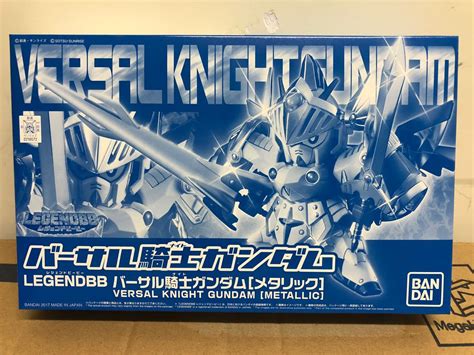 Bandai 魂shop限定 Legend Bb 騎士高達 電鍍版 Versal Knight Gundam Metallic 興趣及