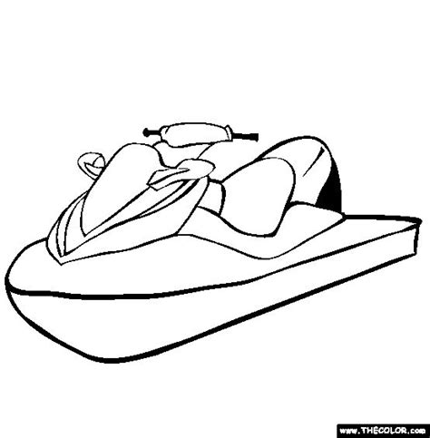 Jet Ski Drawing at GetDrawings | Free download