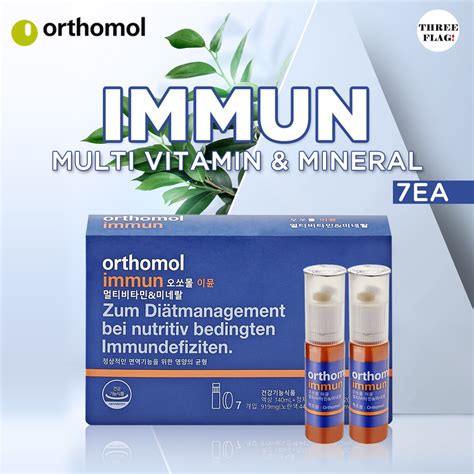 Orthomol Immun Multivitamin Mineral Box Ea Shopee Malaysia