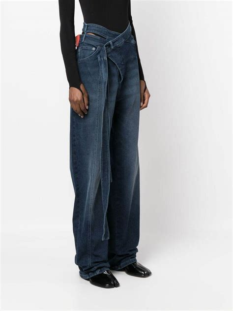 OTTOLINGER Wide Leg Denim Jeans Ottolinger