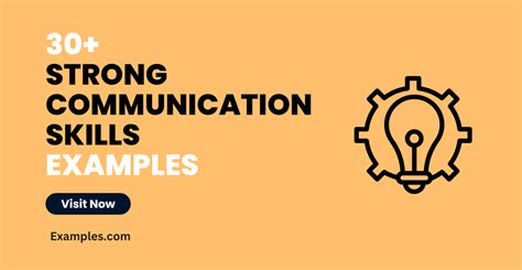 Strong Communication Skills - 29+ Examples