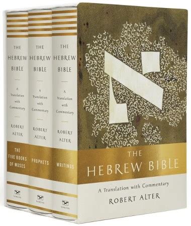 The Hebrew Bible: A Translation with Commentary: Robert Alter ...