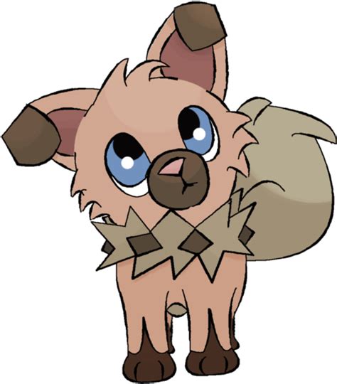 Rockruff Pokemon Png Transparent Png Mart