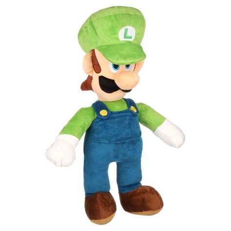 Free Shipping! Nintendo Super Mario - Jumbo Basic Plush - Luigi - Walmart.com