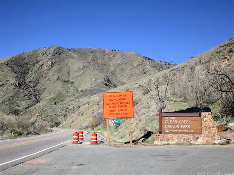 Photo Entrance To Clear Creek Canyon Park