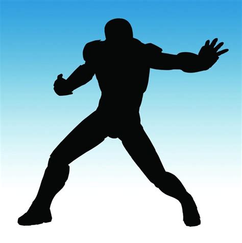 Silhouette Action Figures Clip Art Library