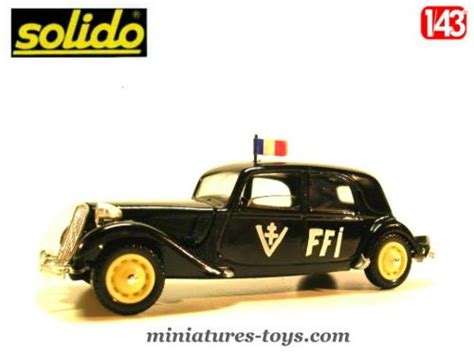 La Traction Avant Citro N Cv Version Ffi En Miniature De Solido Au