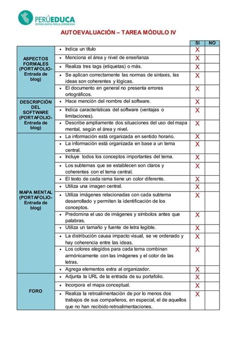 Reflexion Autoevaluaci N M Dulo Iv Pdf