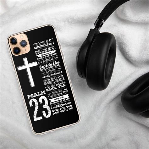 Christian Iphone Case Psalm Bible Verse Iphone Case Etsy In