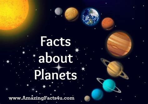 Planets Amazing Facts 4 u