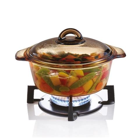 Jual Top Panci Masak Pot Kaca Luminarc Vitro Blooming Amber Casserole