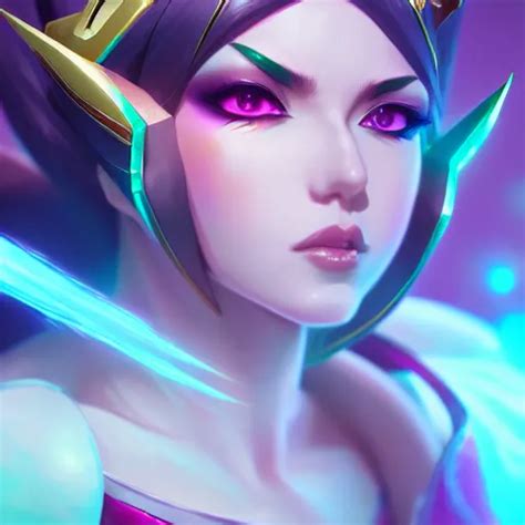 KREA Portrait Of Star Guardian Akali From League Of Legends Mystery