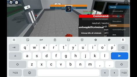 Roblox Fe Script Showcase Prison Life Admin Youtube