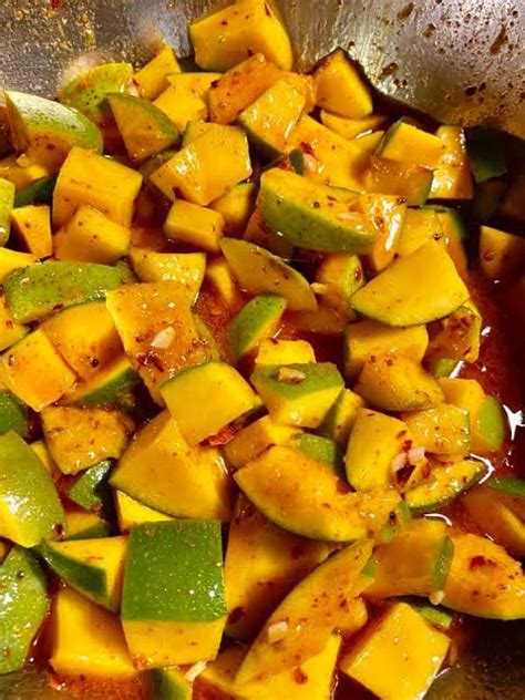 mango atchar recipe