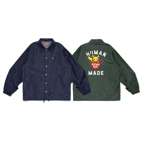 2025AW POKEMON MADE POKEMON MADE COACH JACKET 皮卡丘 愛心 刺繡