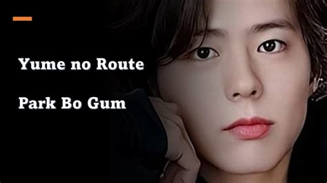 Lyric Transliteração Tradução Português BR Park Bo Gum Yume No