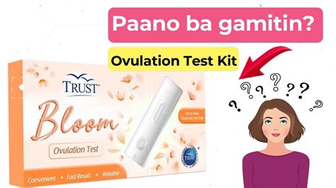 Trust Bloom Ovulation Test Kit How To Use Ovulation Test Kit Youtube