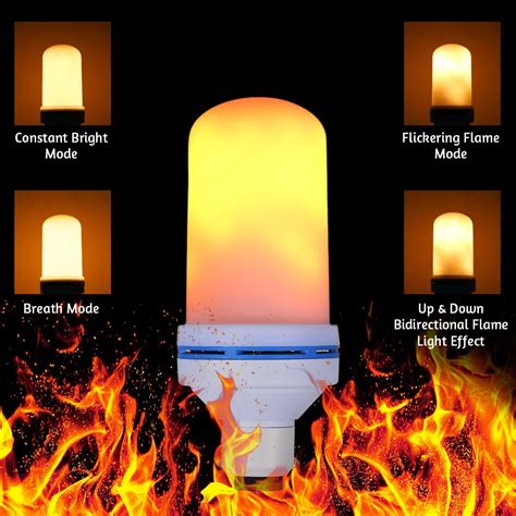 Aliexpress.com : Buy 750lm Flame Flickering Effect Fire Light Bulb ...