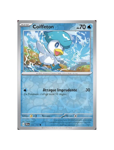 FR Pokémon Carte EV02 050 193 Coiffeton REVERSE