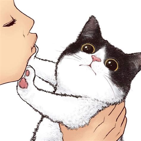 No Kisses Cat Illustrations That Are Adorable As Much As They Are