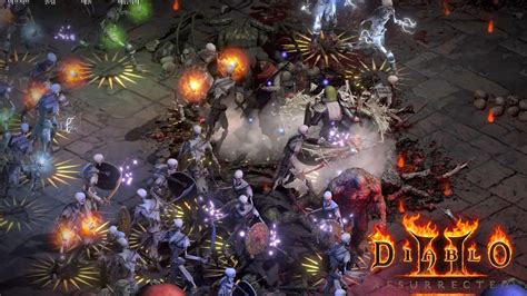 디아블로2 레저렉티드 90레벨 조폭네크 사냥영상 Diablo 2 Resurrected Summoner Necromancer