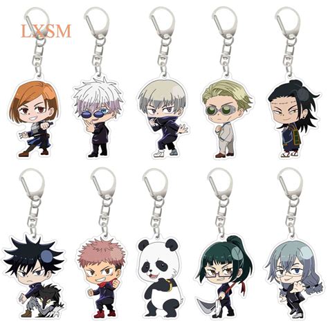 Jual Lxsm Gantungan Kunci Akrilik Motif Anime Jujutsu Kaisen Yuji