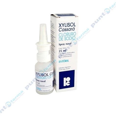 Spray Nasal Xylisol Cassar Cloruro De Sodio Ml Punto Farma