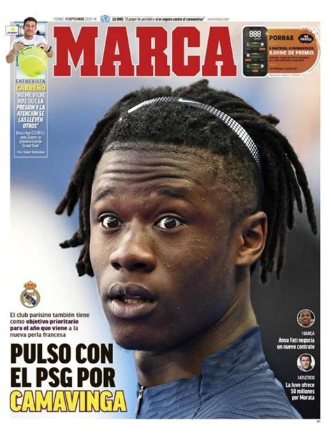 La Portada Del Diario Marca 11 09 2020