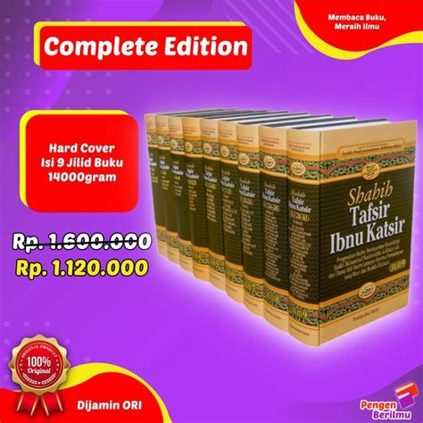 Jual Buku Tafsir Ibnu Katsir Pustaka Ibnu Katsir Lengkap Di Lapak