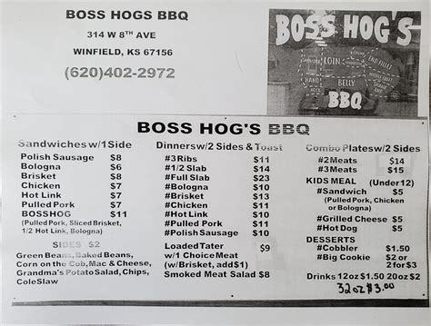 Boss Hogs Bbq Wichita By Eb