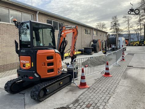 Foto Hitachi Zaxis U Graafmachine Van Gebr Hartenhof Bv