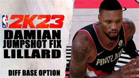 Damian Lillard Jumpshot Fix Nba K Youtube