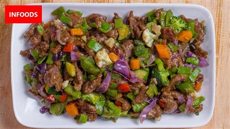 Beef Stir Fry Recipe With Vegetables Mix How To Cook Beef Stir Fry Infoods Youtube