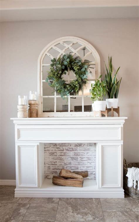 DIY Faux Brick Fireplace – Mriya.net