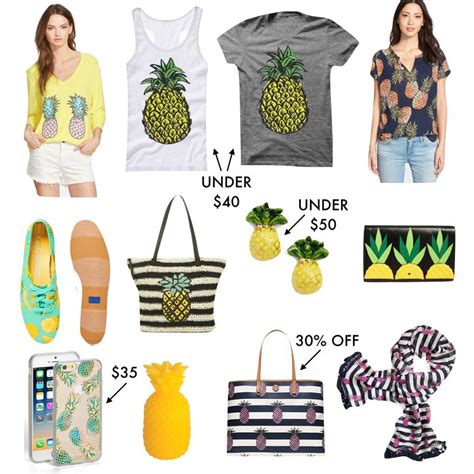 Pineapple Clothing And Accessories Pineapple Clothes Outfit Accessories Pineapple Inspired