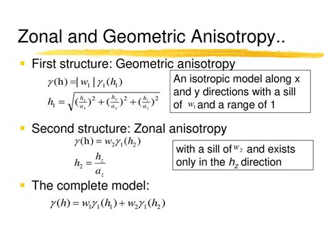 Geo479579 Geostatistics Ch16 Modeling The Sample Variogram Ppt